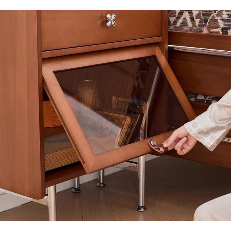 Armoire d'appoint en acier inoxydable