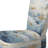 Beach Scandinavian Solitude III - Upholstered Coastal Side Chair, Teal Accent Chair