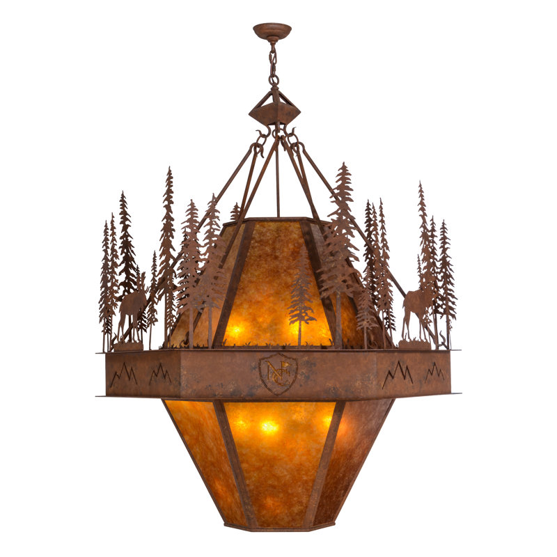 Derwent 8 - Light Chandelier