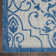 Tapis intérieur / extérieur gris / bleu Trofin