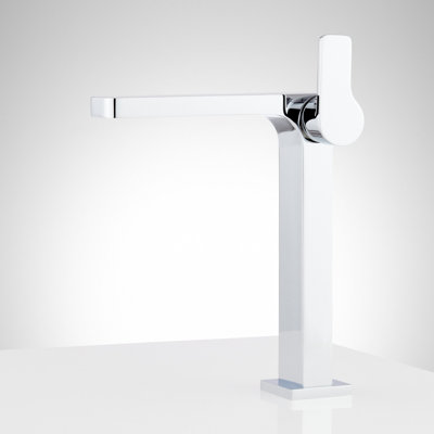 Robinet de salle de bain vasque monotrou 1,2 GPM avec ensemble de bonde escamotable Hibiscus