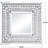 Solid Wood Square Wall Mirror