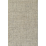 Aldred Wool Area Rug in Light Gray