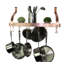 Handcrafted Gourmet Wall Mounted Pot Rack