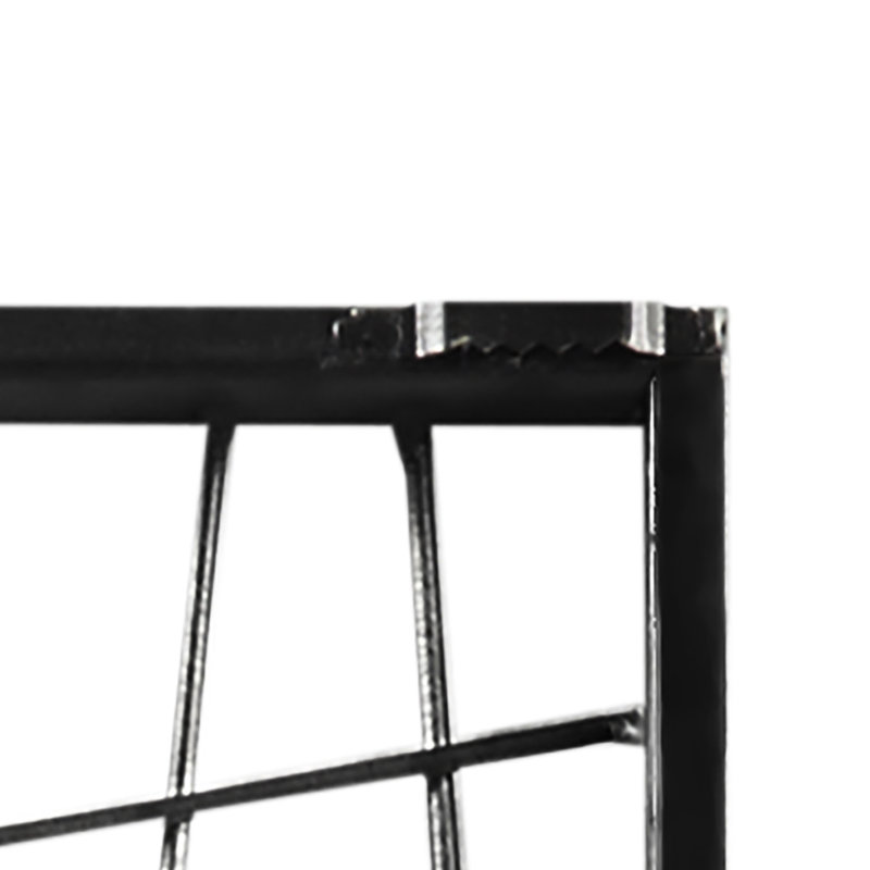 Decorative Metal Wall Art In Black - Distressed For A Chic Interior Style Decor Piece Handcrafted Modern Artwork