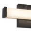 Geri 12-in Black dimmable LED Wall Sconce-735366894-735366881