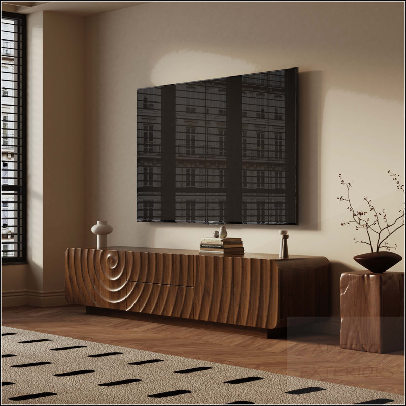 Meuble télé 70 po, Walnut
