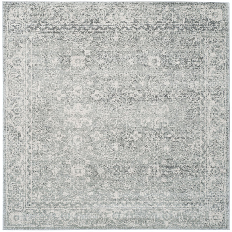 Paschke Performance Oriental Rug, Square 6'7"