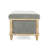 Hidden Storage Gray - Keeps Your Room Tidy With Timeless Rustic Design And Function