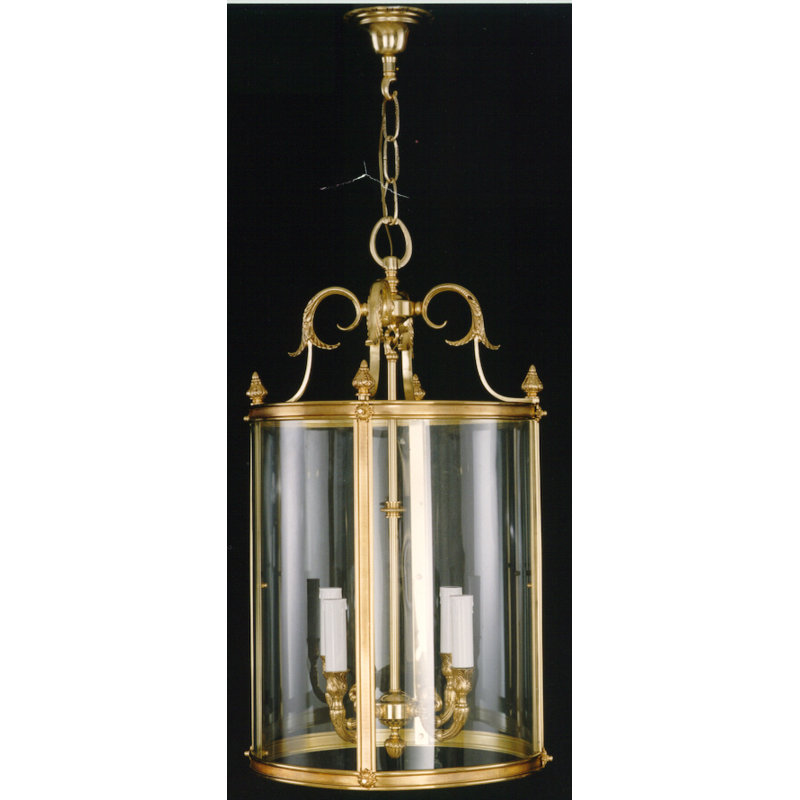 Marlana 4 - Light Lantern Pendant, Antique Silver