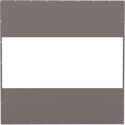 Heavy Duty Outdoor Clear Panel Curtain,Waterproof PVC Polyester Curtain, Weather Resistant & Tearproof for Patios, Gazebos, Pergolas, Privacy Screen