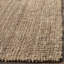 Tapis en jute naturel/gris Alda-33651371