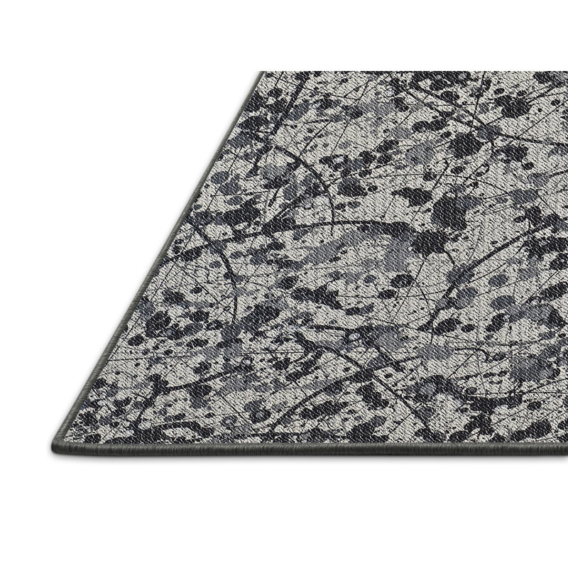 Abstract Indoor Rug, Rectangle 5' x 7'