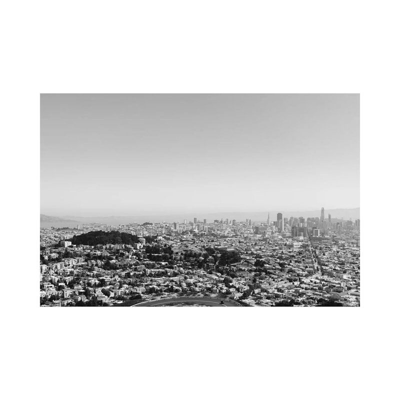 San Francisco View by Bethany Young - Print on Canvas, Wrapped Canvas, 45.72cm H x 66.04cm W x 1.91cm D