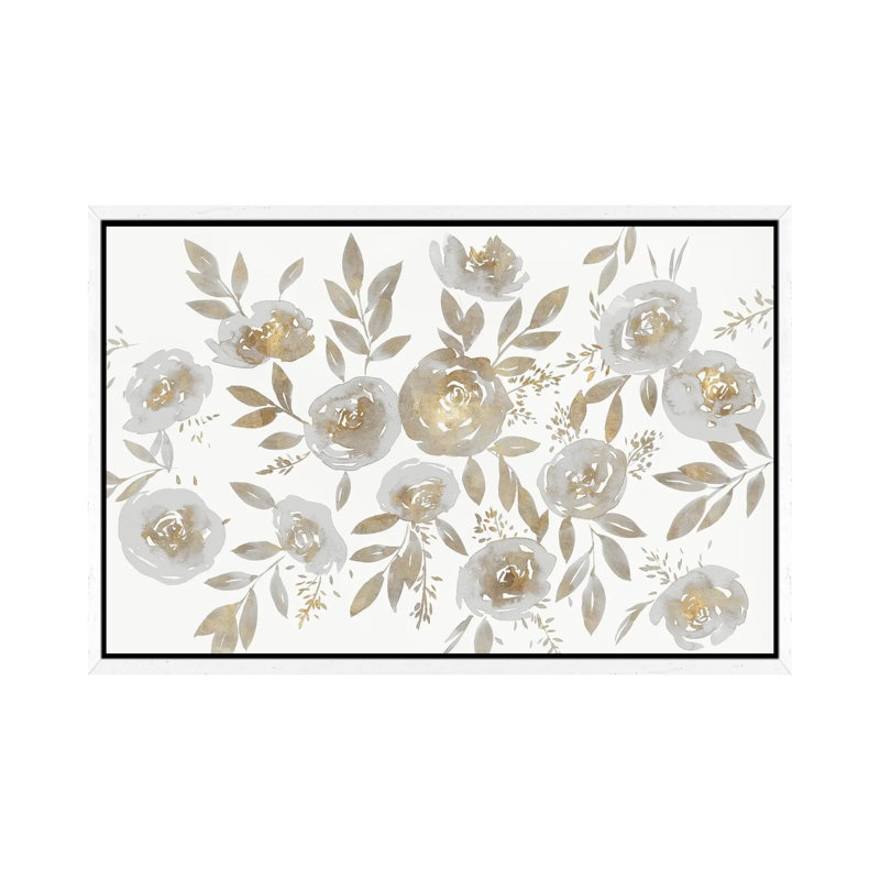 Harmonious 1 Piece Painting on Canvas, 66.04 cm H x 45.72 cm W, White Framed