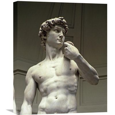 " David (Detail II) " by Michelangelo