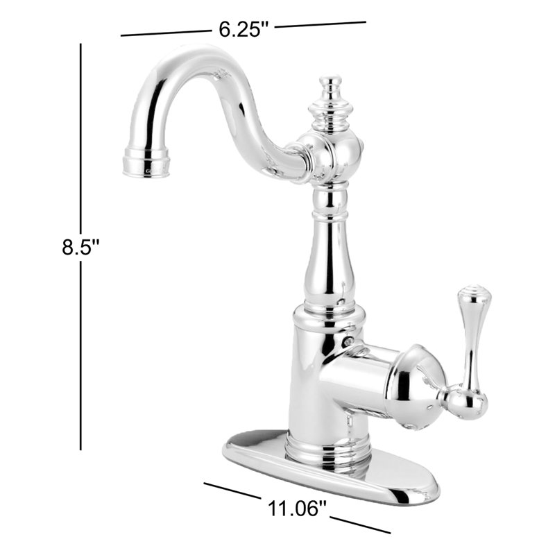 Robinet de bar Kingston, Chrome poli