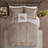 Reversible Plush Berber Down Alternative Comforter Set