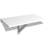 Folding Table White Engineered wood Compact Foldable