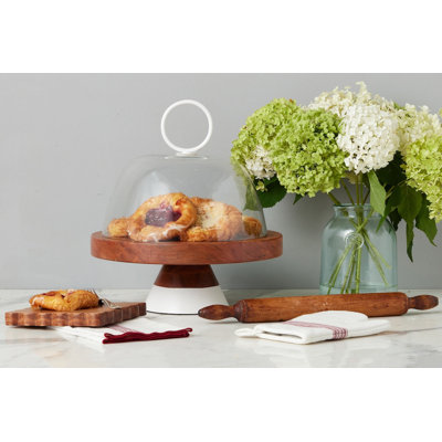 Mod White Cake Stand - Medium