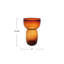 Vase rond en verre