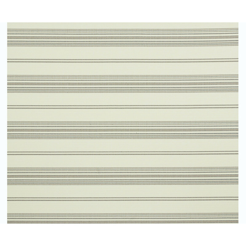 Solana Stripe Indoor/Outdoor Fabric, Gray/ Neutral