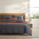Modern Cotton Melange Cotton Duvet Cover Set