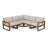 EDGE 5 - Person Seating Group with Cushions-68603052-68603053