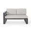 SOFA SEATER - Côté gauche et côté droit, Ensemble de patio, Ensemble de canapé d'extérieur, Ensemble de conversation de patio
