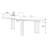 White Pentagon Solid Wood desks-108607852