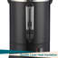 100 Cup Stainless Steel Coffee Urn, 14 L Double Wall Coffee Dispenser, Commercial Grade Hot Beverage Dispenser, Fast Brewing, Perfect for Buffet Party Catering Wedding, Easy Cleaning