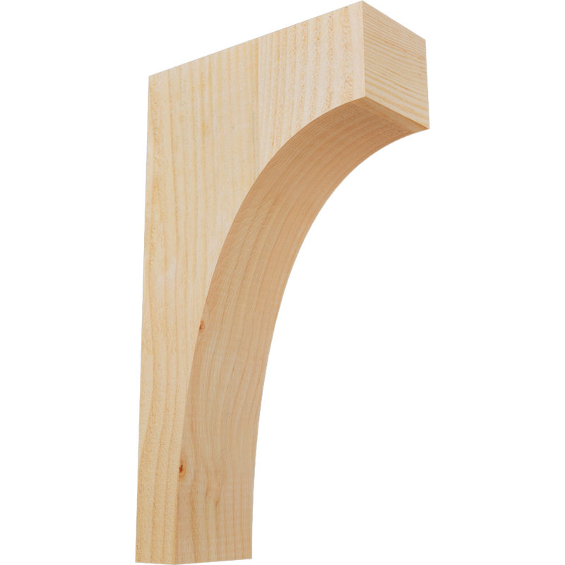 Huntington Corbel, H 18 po x l 4 po x P 10 po, Sapin de Douglas, Sciage brut