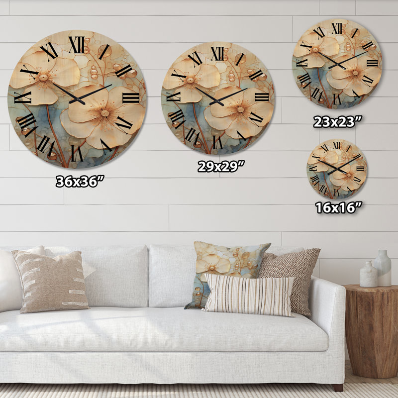 Horloge murale Keshi, Grand