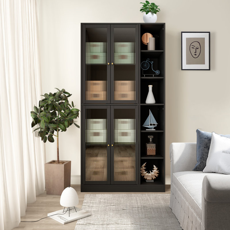 Armoire de salle à manger, Noir
