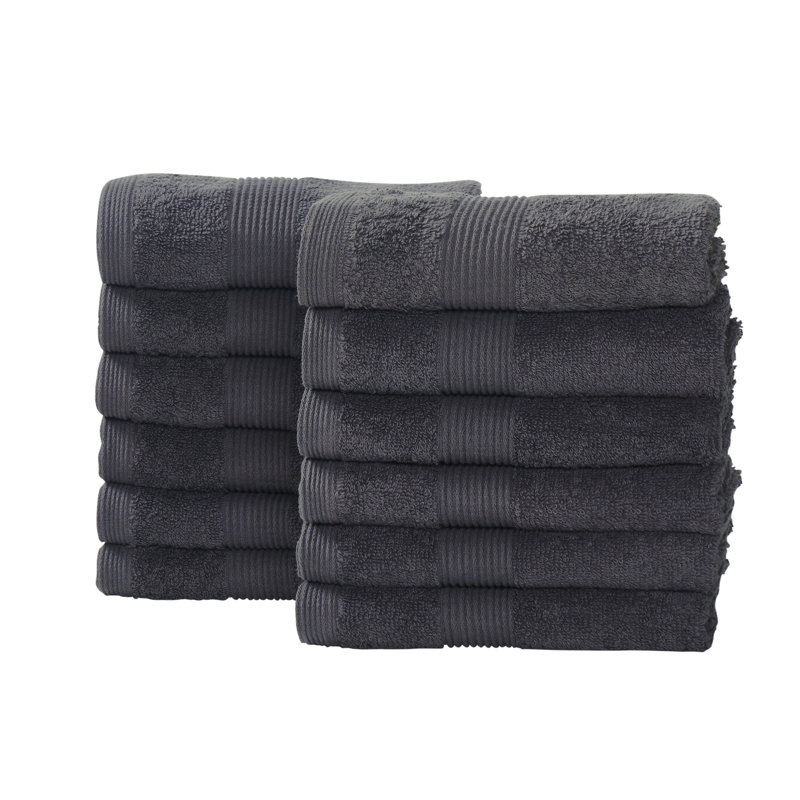 Kutztown Face Towel Set, Gray