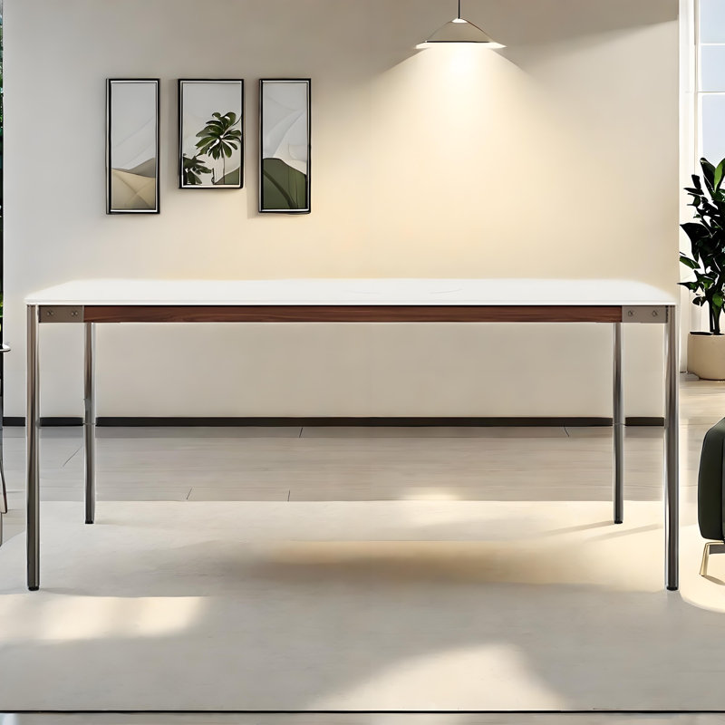 Table de salle à manger rétro, H 29,52 po x L 70,86 po x l 31,49 po
