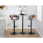 Laurenzio Swivel Upholstered Adjustable Height Counter Stool with Metal Frame-93570918-93570919