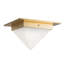 Mineral 8-in Brass Flush Mount-742885795-742885804
