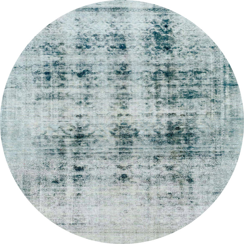 Tapis abstrait moderne 2089, Rond 8 pi