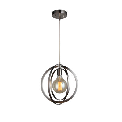 Luminaire sphère suspendu 1 lumières simple Heatherly