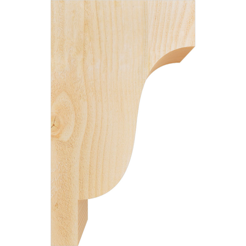 Newport Corbel, H 20 po x l 6 po x P 12 po, Sapin de Douglas, Sciage brut