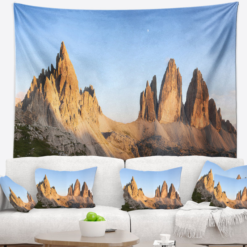 Landscape Polyester Tapestry, 68" H x 80" W