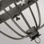 Augill 6 - Light Waggon Wheel Chandelier