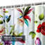 Rideau de douche Floral Magnolia Gladiolus Peony-1717705445