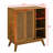 Mid Century Modern Rattan Sideboard Cabinet-528715166