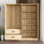 Armoire double avec 4 portes minces et 2 tiroirs! -105840232