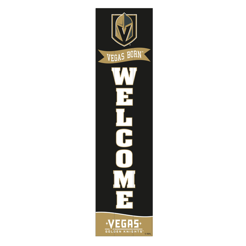 Enseigne murale 47 po NHL, LNH Golden Knights de Las Vegas