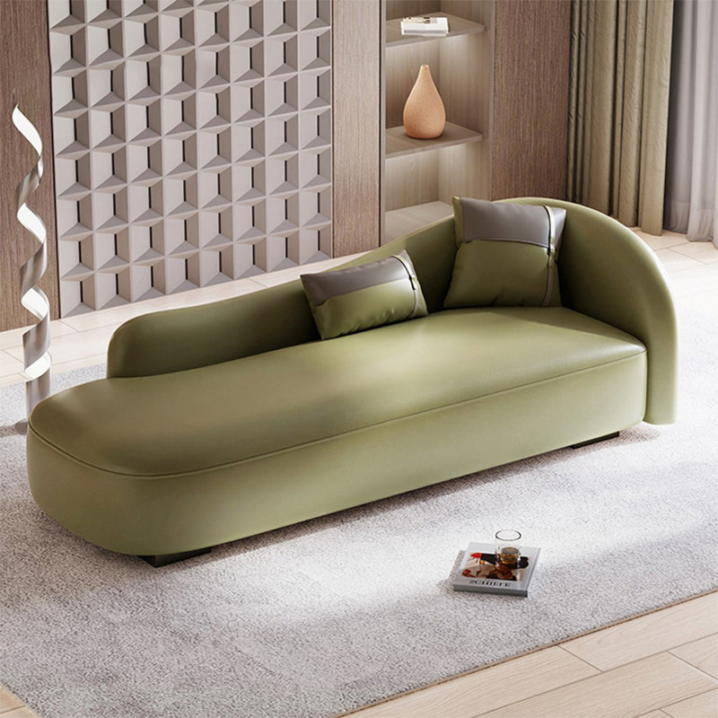 Banc rembourré vert, Vert / noir, 30.71" H x 59.06" W x 30.71" D