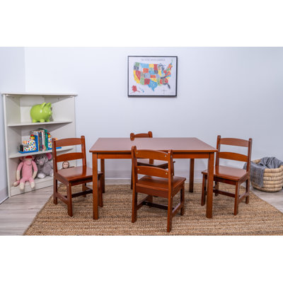 Ensemble de table et chaises pour enfants 5 pièces Briyon