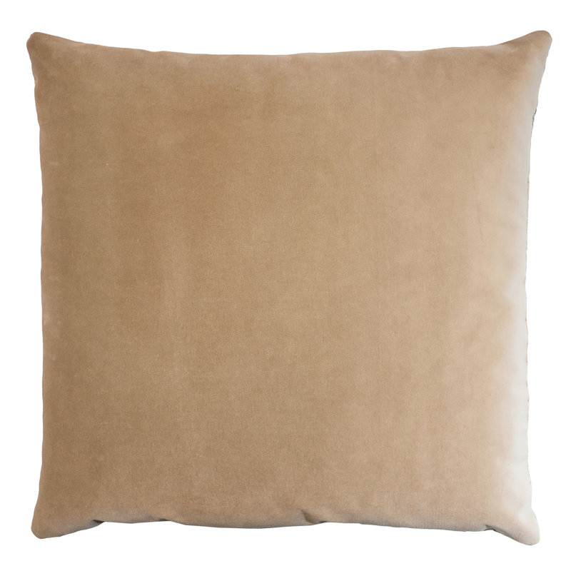 Jewel Square Woven Jacquard Pillow, Agave, 22"H x 22"W, Square